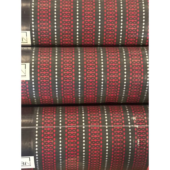 New Walls Republic Allure Red Black Stripe Wallpaper Lot of 3 Rolls R1788 - Picture 11 of 11